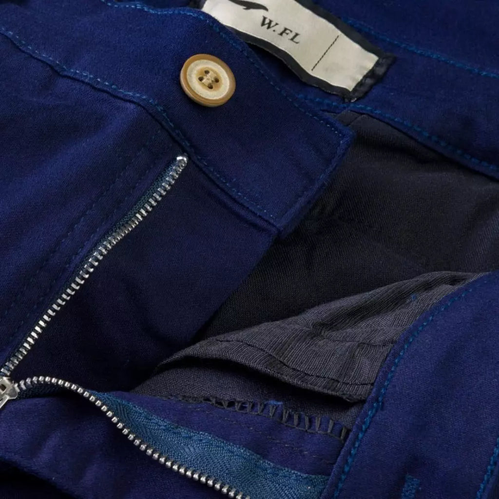 Calça Sarja W.FL Azul-marinho