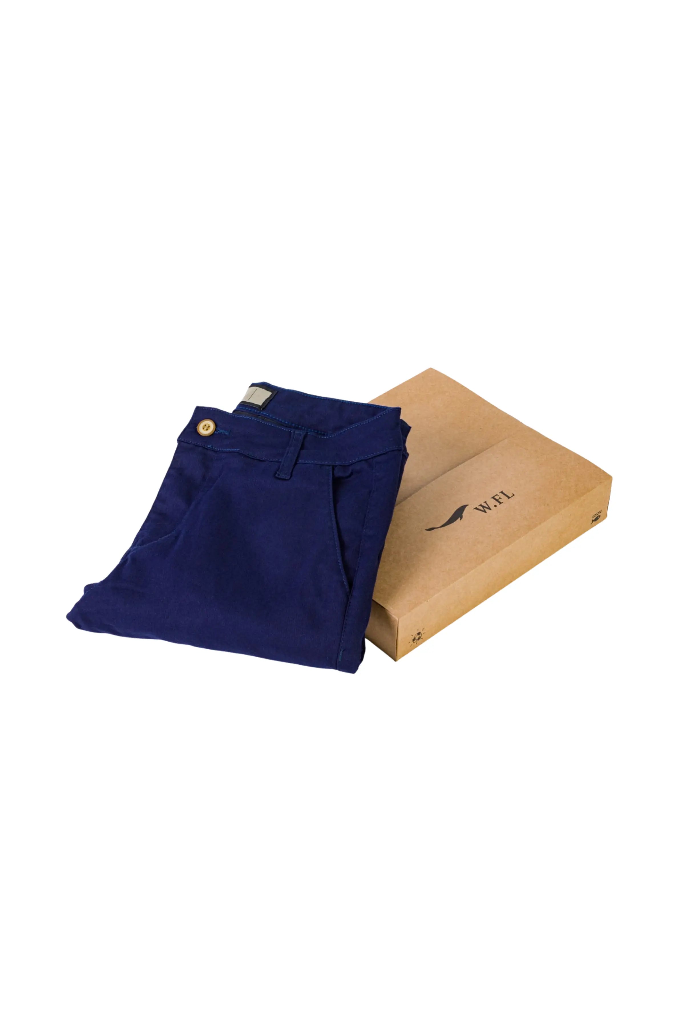 Calça Sarja W.FL Azul-marinho