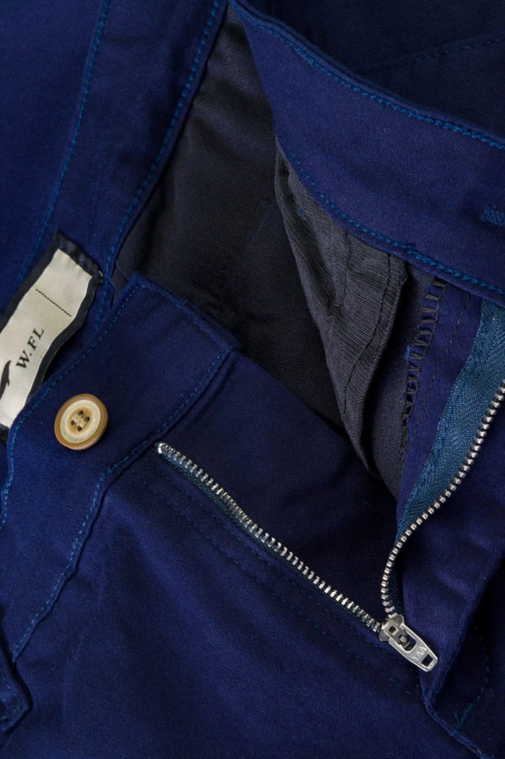 Calça Sarja W.FL Azul-marinho