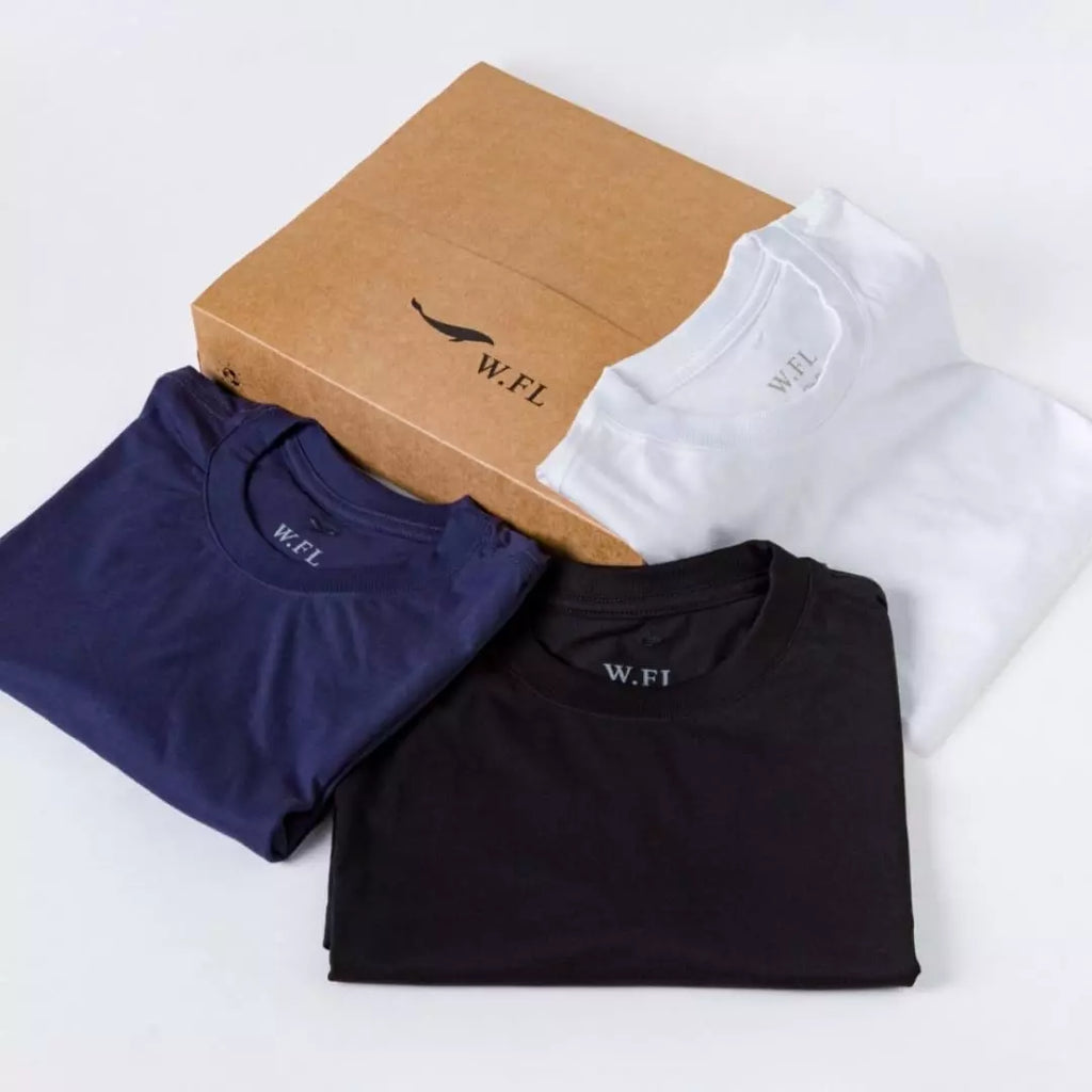 Camiseta Pima W.FL Azul Marinho