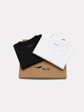 Kit Camiseta Premium Pima 40.1 W.FL Preta e Branca